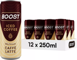 Boost Caffe Latte - 12 x 250ml